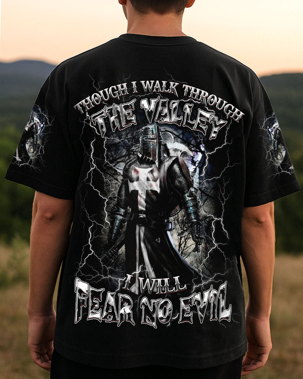 I Will Fear No Evil Men's All Over Print Shirt - Trunx092895