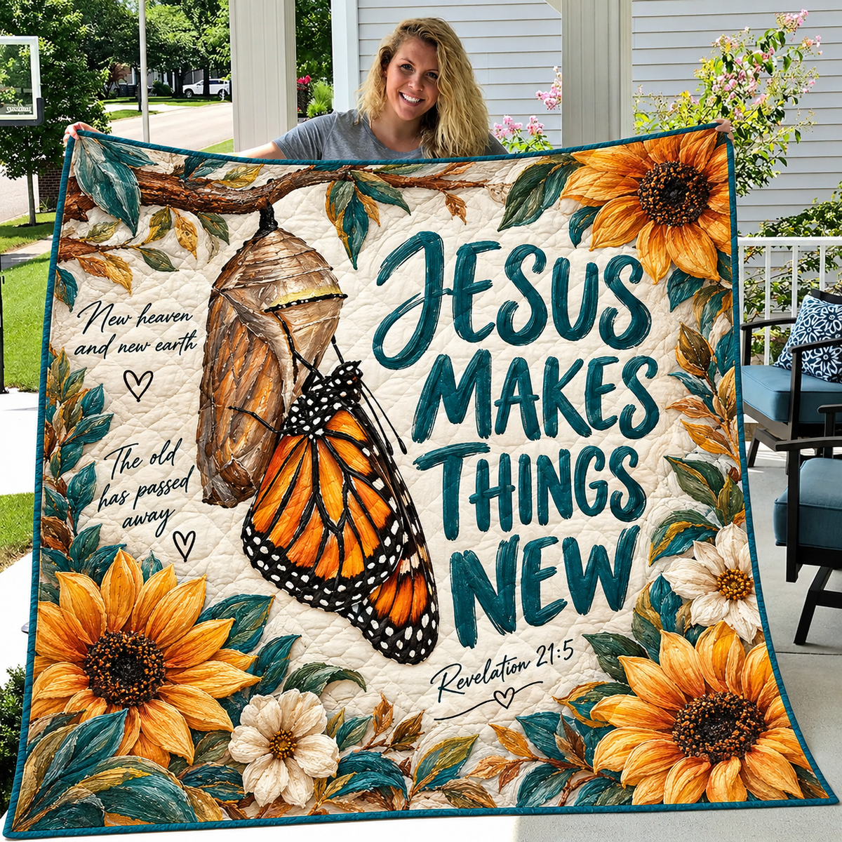 Jesus Makes Things New Quilt