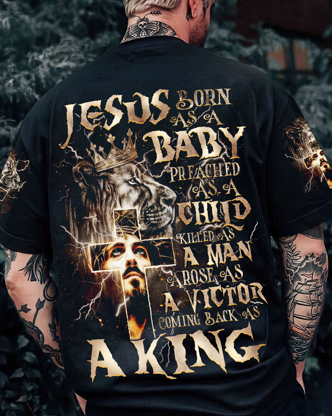Coming Back As A King Men's All Over Print Shirt - Trunx016559