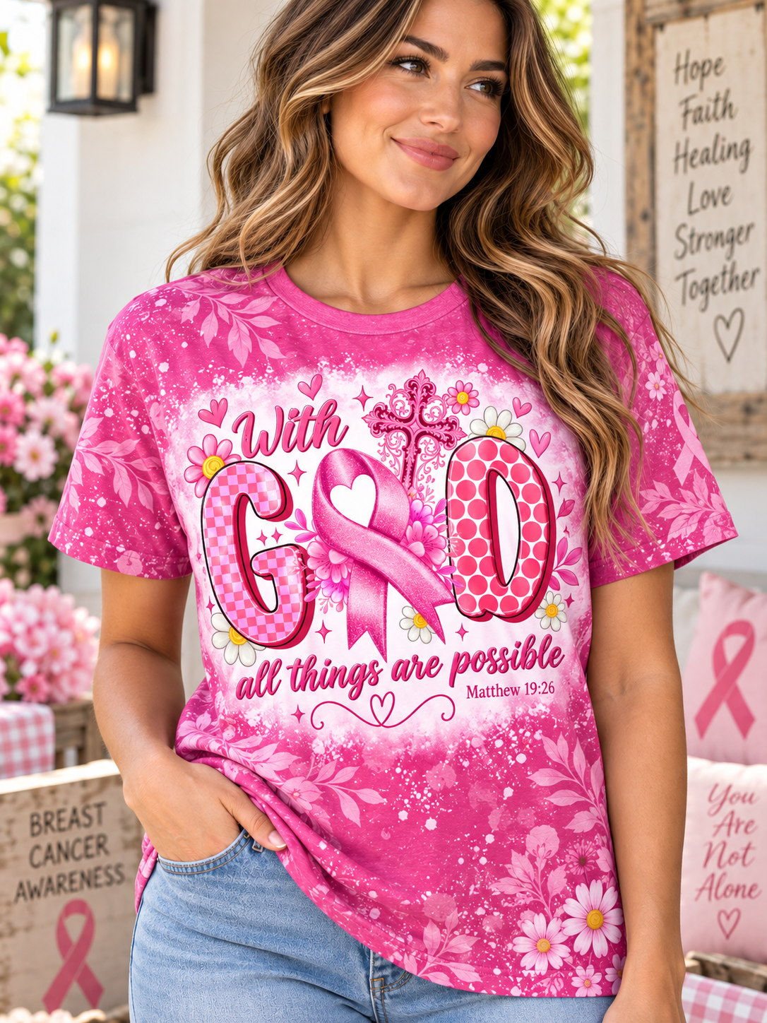 With God All Things Are Possible T-Shirt