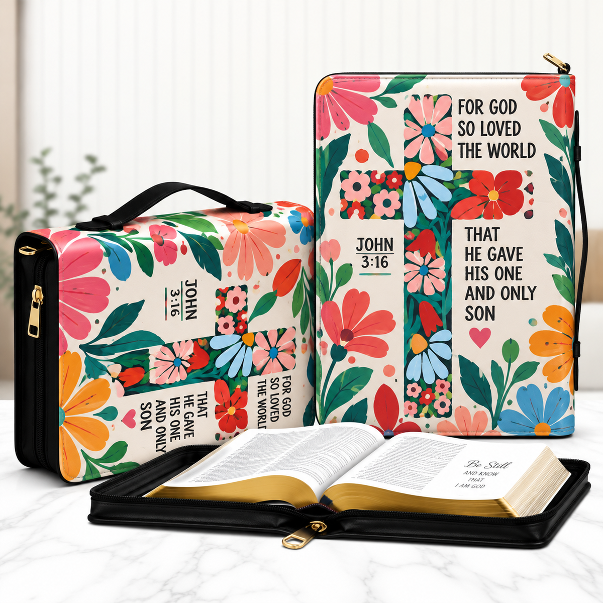 For God So Loved The World Bible Cover