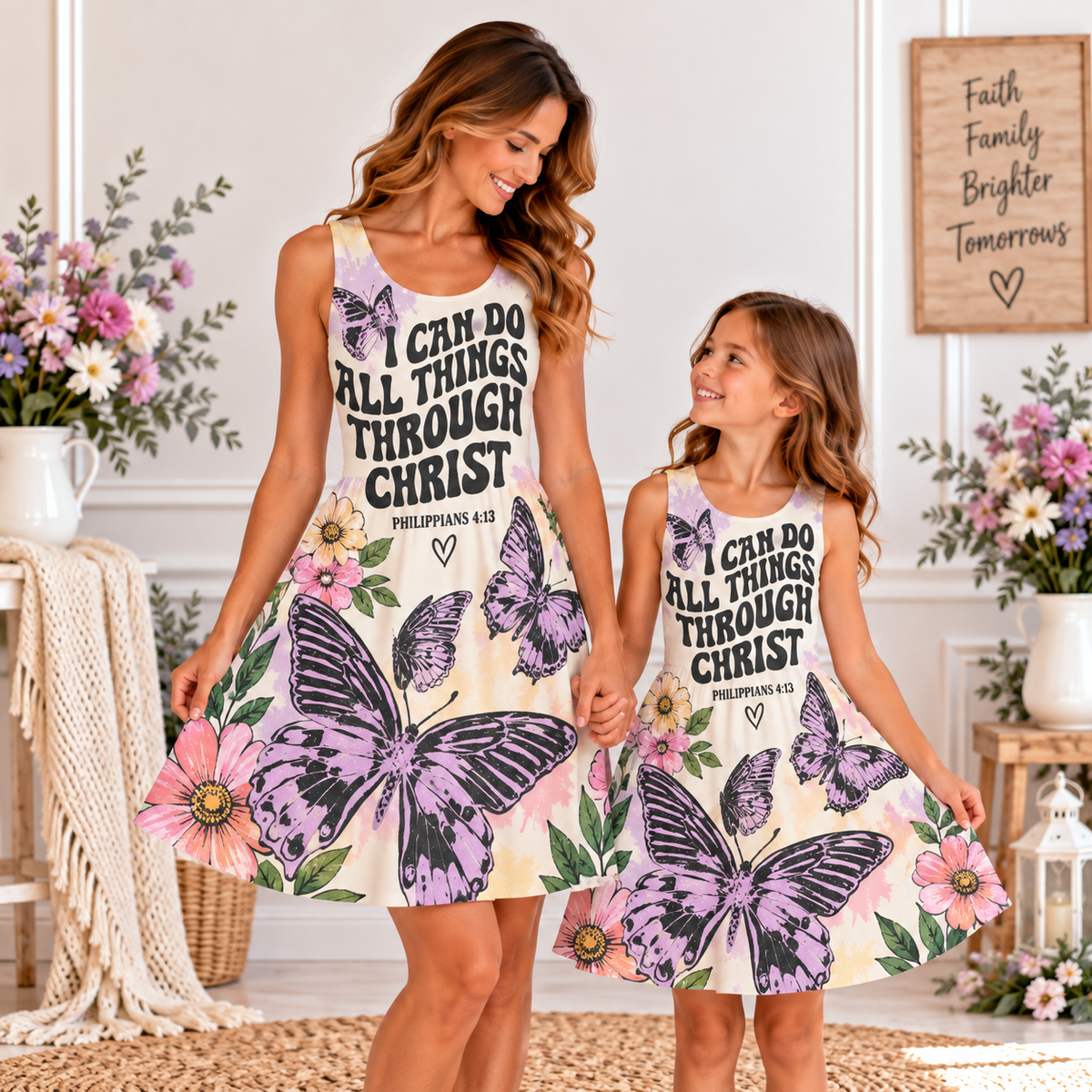 I Can Do All Things Through Christ Sleeveless Dress
