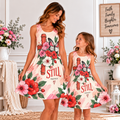 Be Still Butterfly Floral Sleeveless Dress