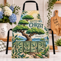 Rooted In Christ Ancient Olive Tree Apron