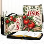 Catch Up With Jesus Tomato Ketchup Bible Cover