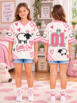 Little One Sheep Kids T-Shirt Jersey