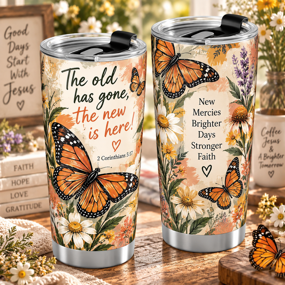The Old Has Gone The New Is Here Normal Tumbler