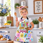 No Bunny Loves Me Like Jesus Kids Apron