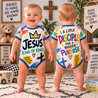 Jesus King Of Kings Baby Bodysuit