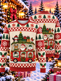 Christmas Character Bus Ugly Sweater