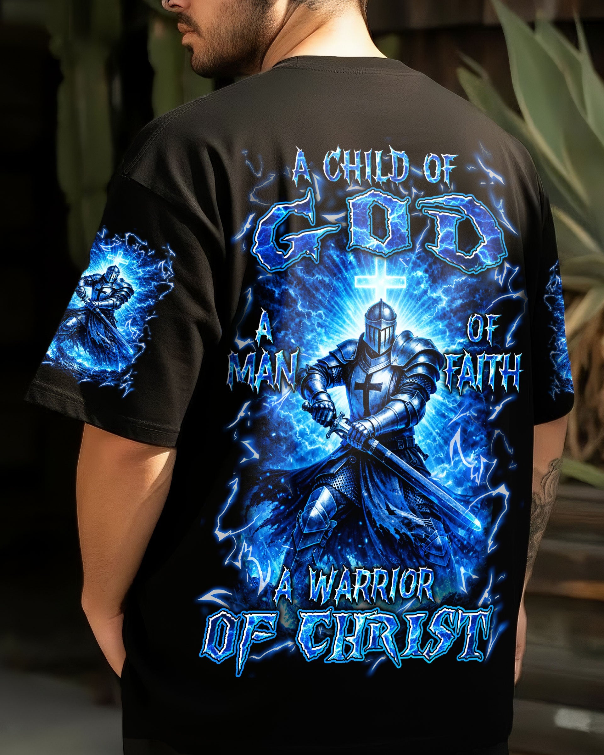 A Warrior Of Christ Men's All Over Print Shirt - Trunx655284