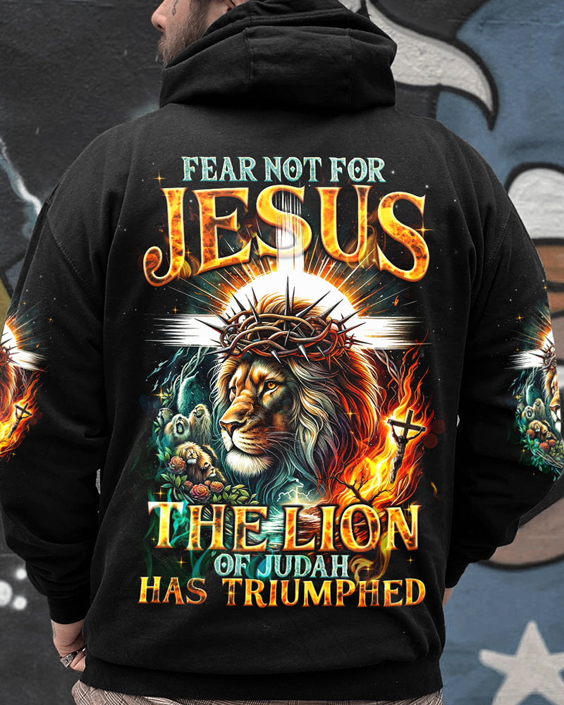 Fear Not For Jesus Men's All Over Print Shirt - Trunx142702