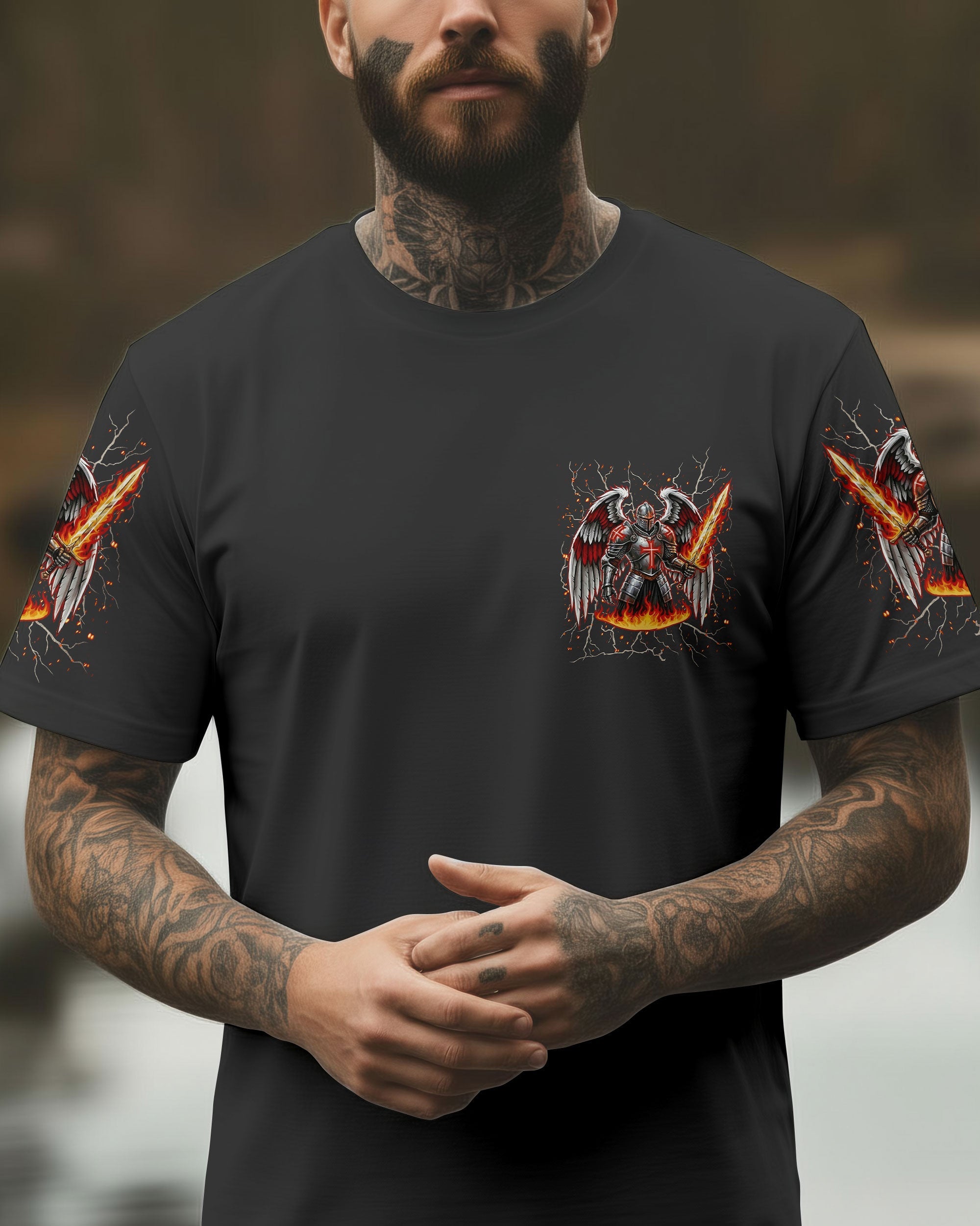 I Can Do All Things Warrior Men's All Over Print Shirt - Trunx332433