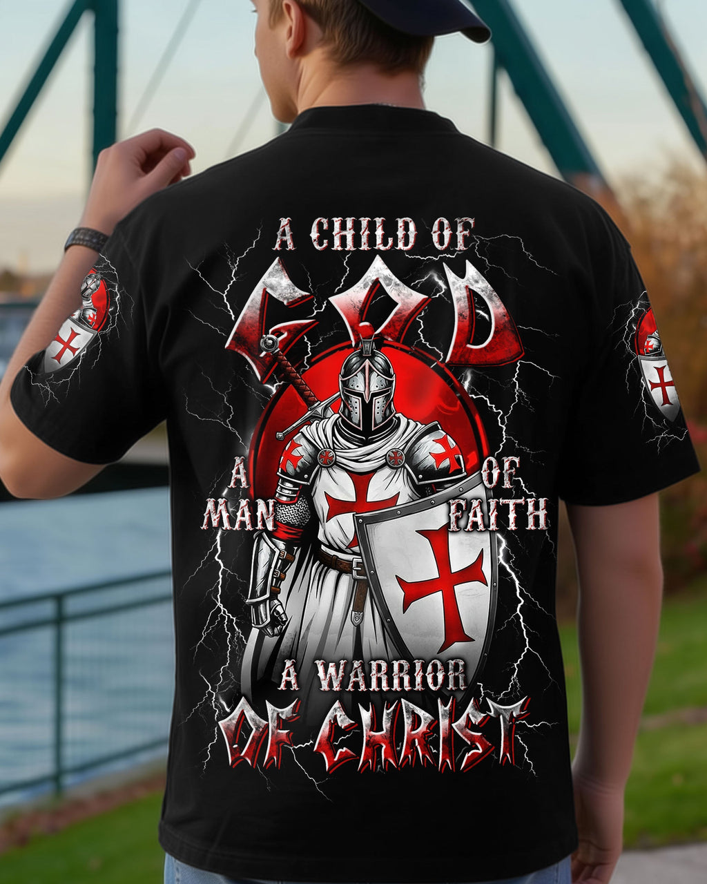 A Warrior Of Christ Men's All Over Print Shirt - Trunx654422