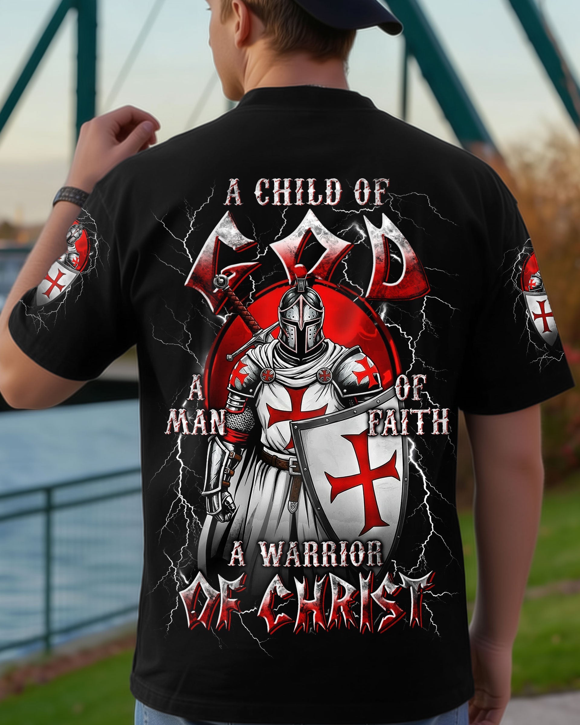 A Warrior Of Christ Men's All Over Print Shirt - Trunx654422