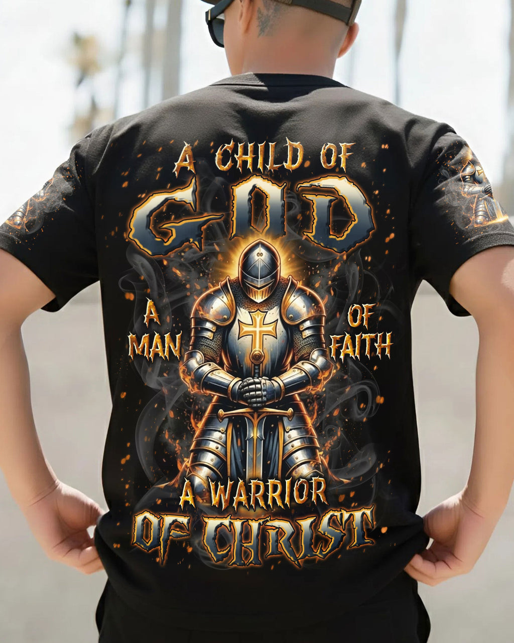 A Warrior Of Christ Men's All Over Print Shirt - Trunx451229