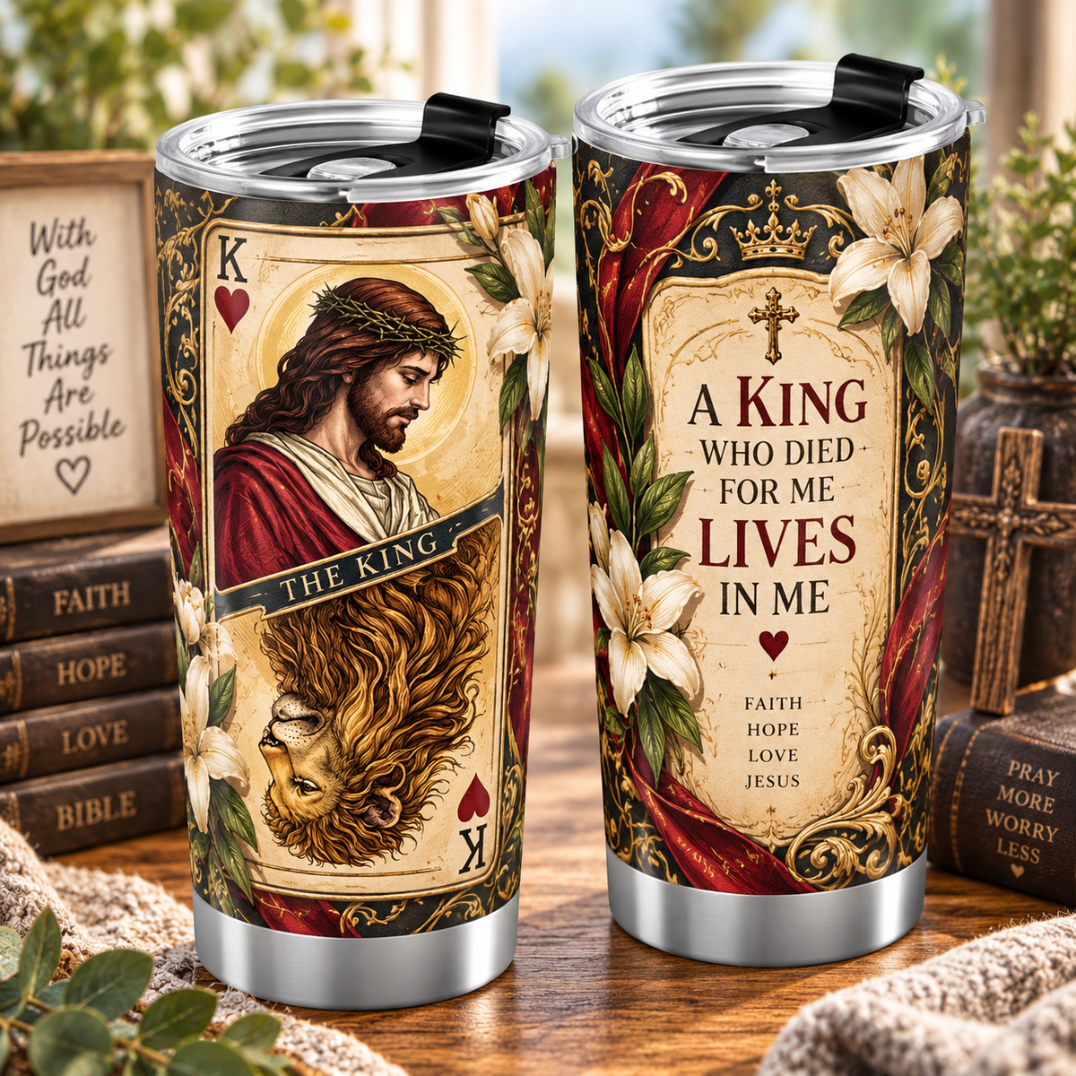A King Who Died For Me Normal Tumbler