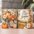 God Is Faithful In Every Season Coffee Mug