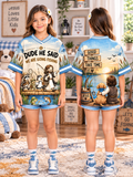 Dude He Said We Are Going Fishing Kids T-Shirt Jersey