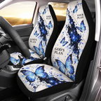 God's Plan Butterfly Car Seat Covers