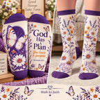God Has a Plan Mid-Tube Socks