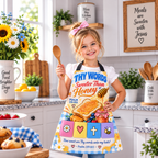 Thy Words Sweeter Than Honey Kids Apron