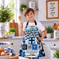 Jesus Saves Crown Kids Apron