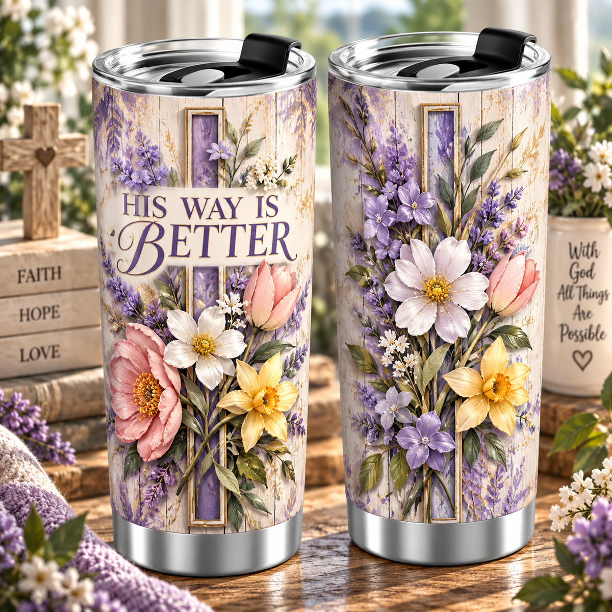 His Way Is Better Normal Tumbler