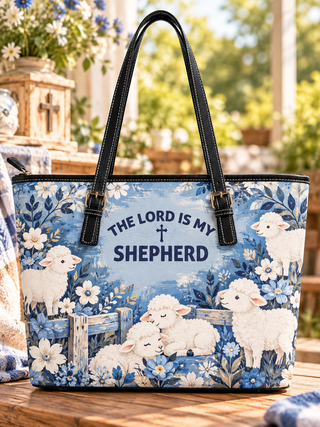 The Lord Is My Shepherd Sheep Saddle Bag