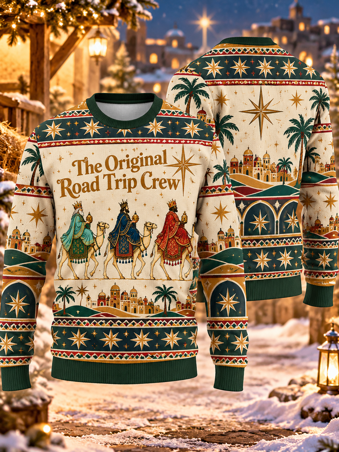The Original Road Trip Crew Ugly Sweater
