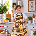 Jesus Loves the Little Children Teddy Bear Kids Apron