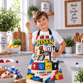 He Is Risen Basketball Player Kids Apron