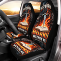 His Word Burns Within Me Car Seat Covers