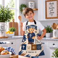 Faith Moves Mountains Teddy Bear Kids Apron