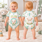 The Lord Is My Shepherd Lamb Baby Bodysuit