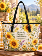 His Mercies Renew Every Morning Saddle Bag