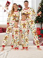 It's Fine I'm Fine Nutcracker Family Mixed Cotton Pajamas