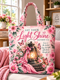 Let Your Light Shine Lantern Tote Bag