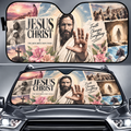 Jesus Christ Resurrection Tour Car Sun Shade
