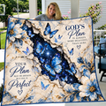 God's Plan Is Always More Beautiful Than Ours Quilt