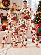 Jesus Is The Reason For The Season Family Mixed Cotton Pajamas