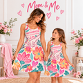 Motherhood Is Kingdom Work Floral Sleeveless Dress