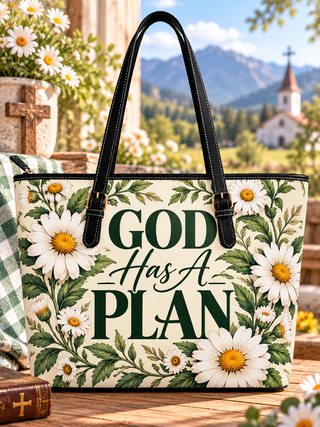 God Has a Plan Daisy Saddle Bag