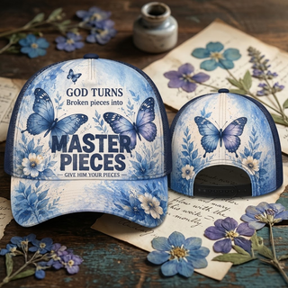 God Turns Broken Pieces Classic Cap