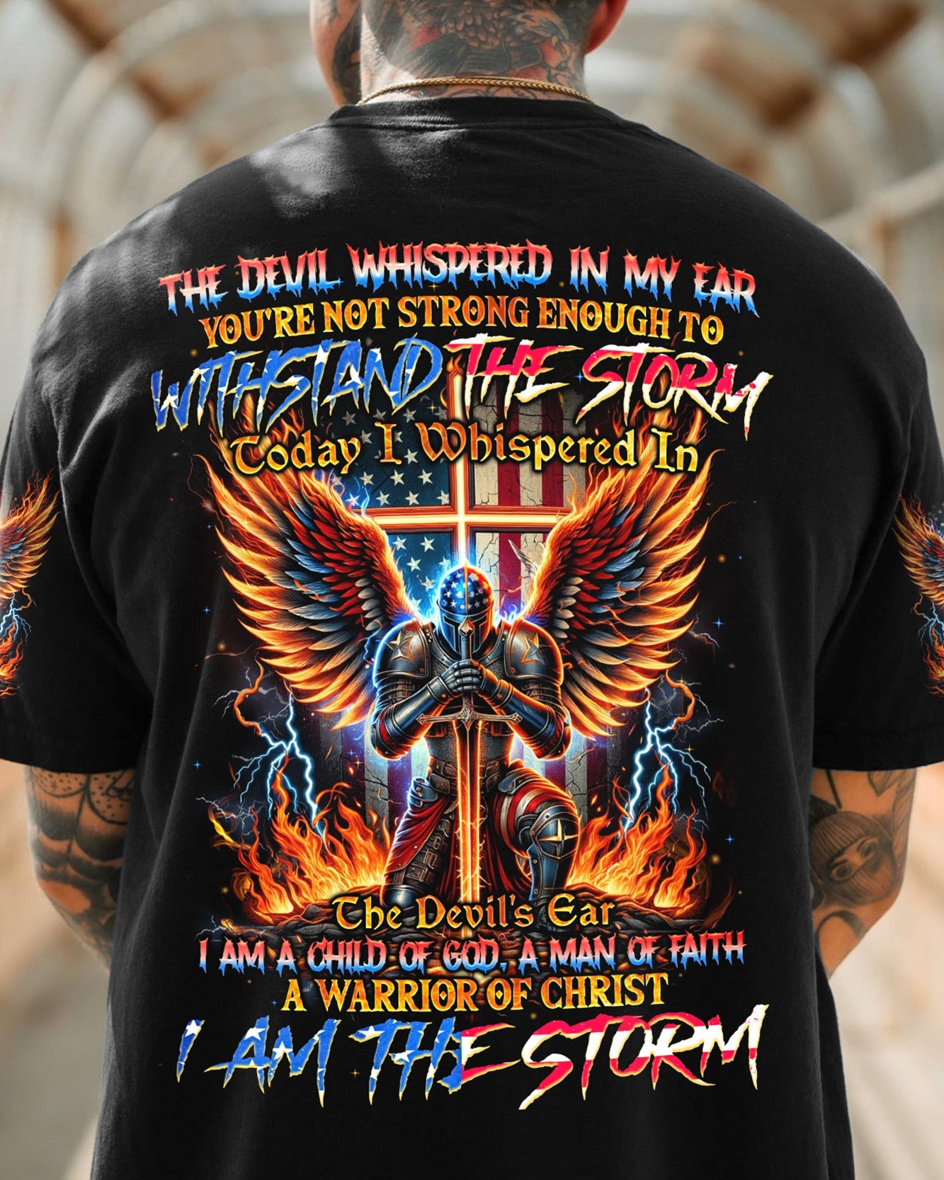 I Am The Storm Men's All Over Print Shirt - Trunx502776