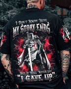 I Don't Know How My Story Ends Warrior Men's All Over Print Shirt - Trunx018377