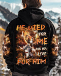 He Died For Me Lion Warrior Men's All Over Print Shirt - Trunx177274