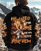 He Died For Me Lion Warrior Men's All Over Print Shirt - Trunx177274