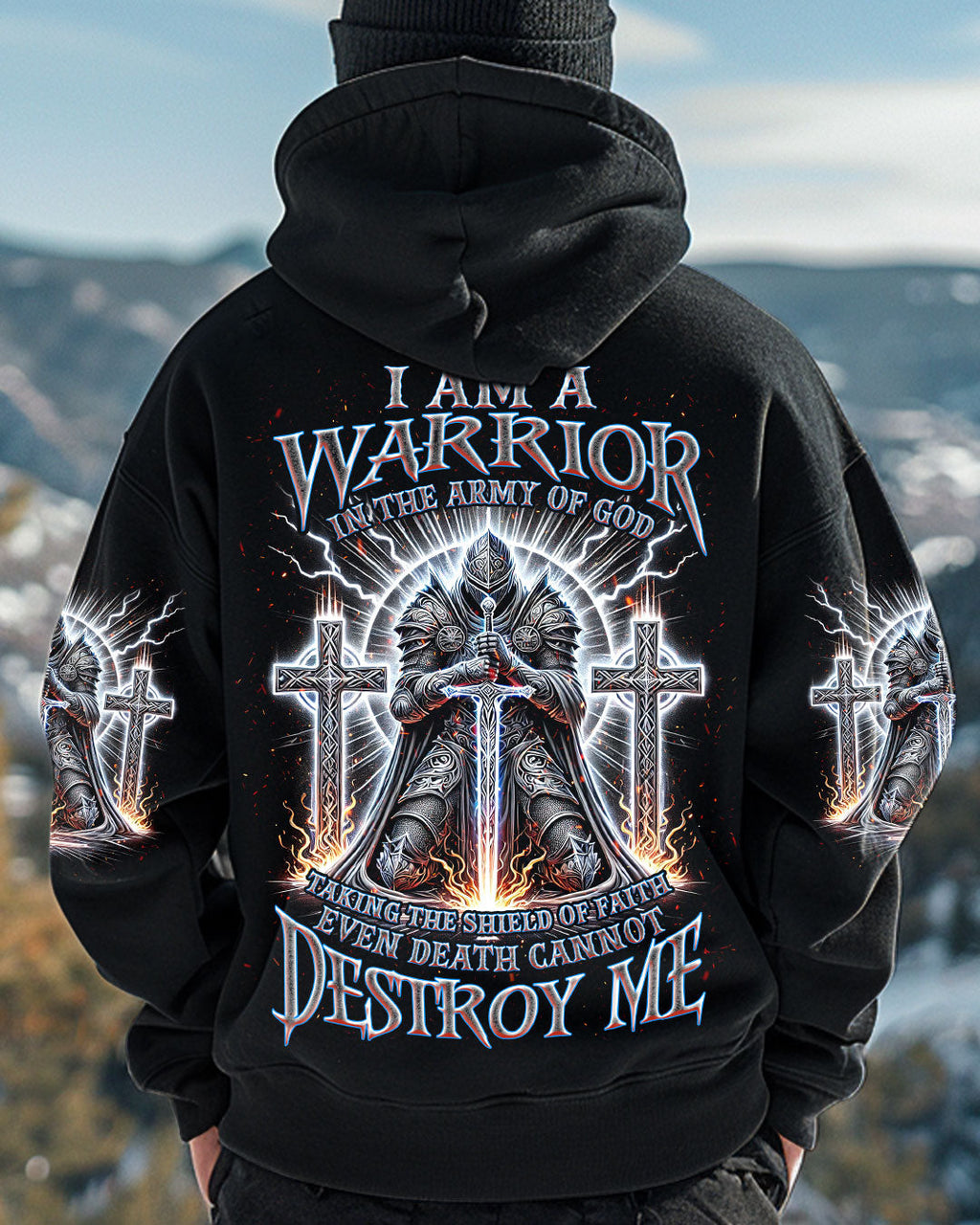 I Am A Warrior In The Army Of God Men's All Over Print Shirt - Trunx445448
