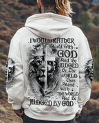 I Would Rather Stand With God Men's All Over Print Shirt - Trunx057233